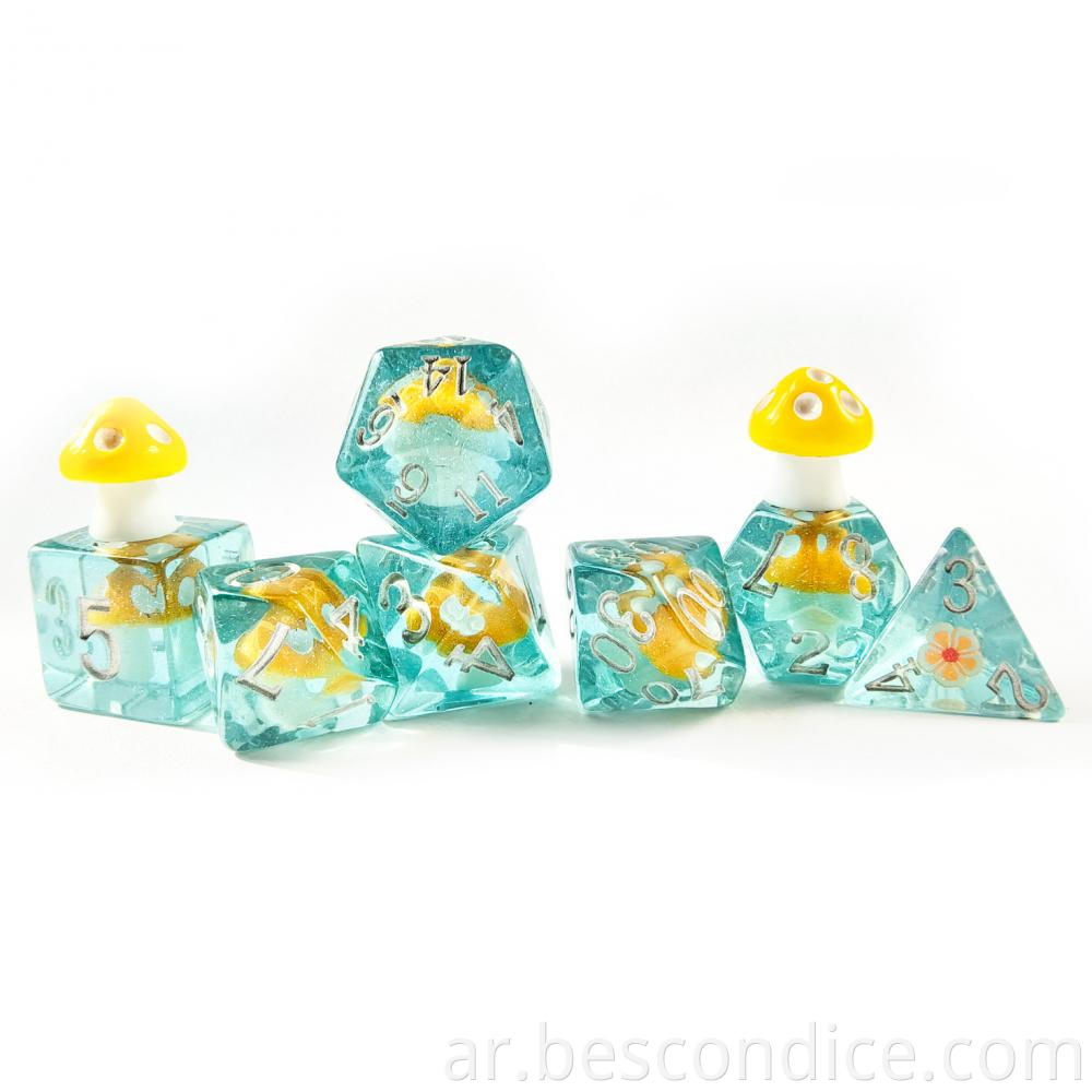 Mushroom Dice For Dungeons And Dragons Role Playing Games 4